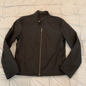 Men’s Black Nylon/ cotton jacket SM